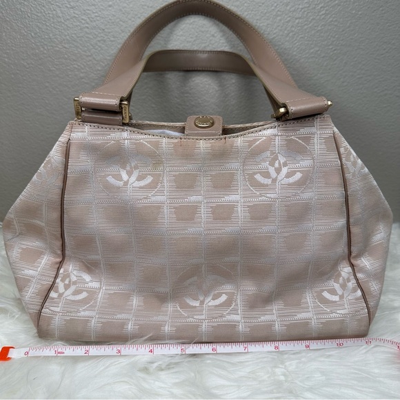 Chanel Travel Line CC Logo Handle Bag- Neutral Colors - Picture 13 of 16